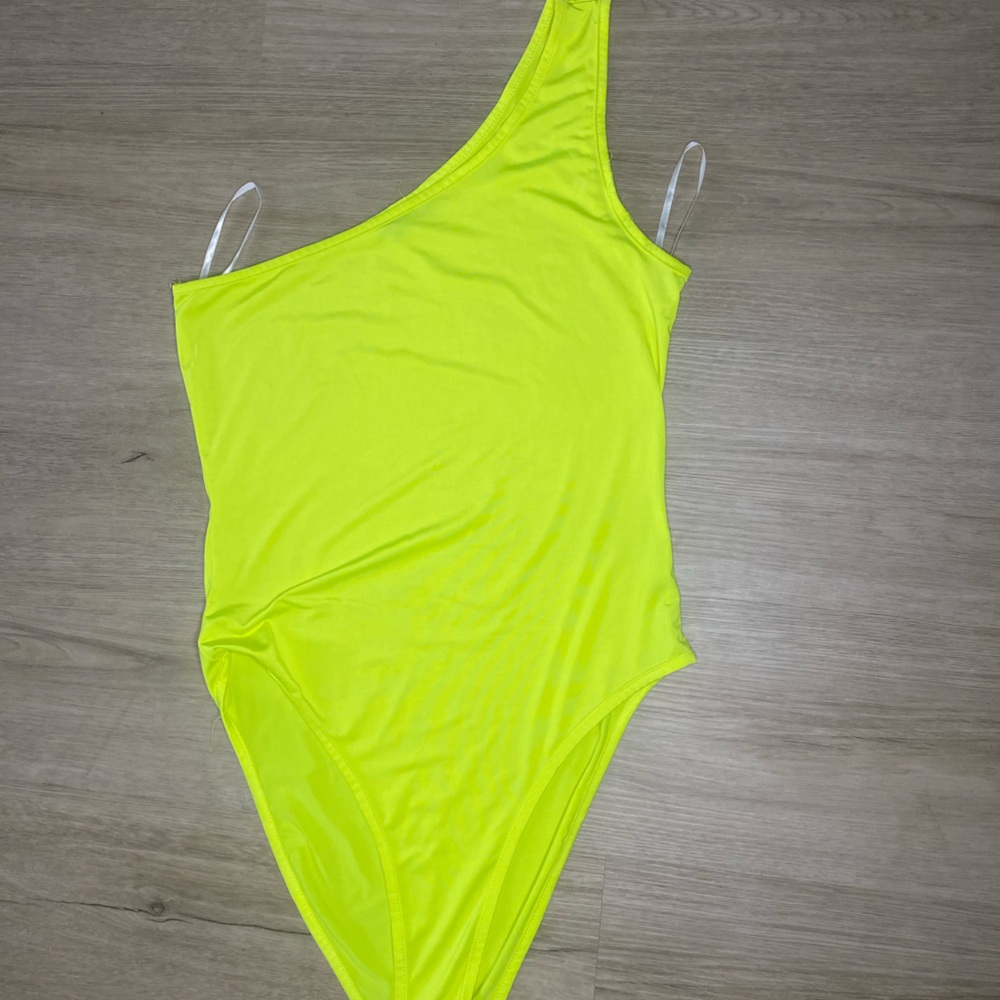 Neon Yellow Bodysuit